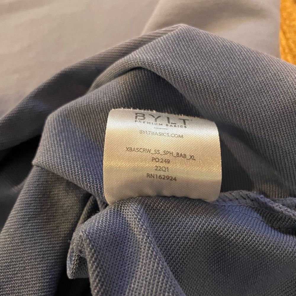 Bylt Basic Crew Split Hem Tee - image 7